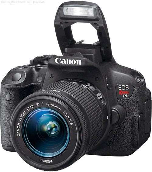 Canon EOS Rebel T5i DSLR Camera with 18-55mm Lens (CANON 700D EQUIVALENT)