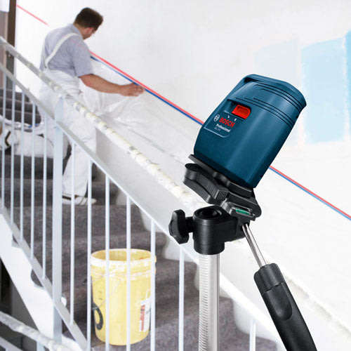 Bosch GLL 3X Professional Cross Line Laser level with 3 lines by Bosch Professional