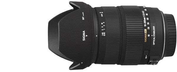 Sigma 18-200 mm F3.5-6.3 DC OS FOR CANON CAMERAS