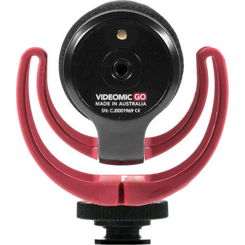 Rode VideoMic GO Lightweight on Camera-Mount Shotgun Microphone - [BRAND NEW]
