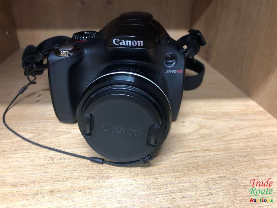 Canon PowerShot SX40 HS Digital Camera - Black (12.1MP, Super Wide Angle, 35x Optical Zoom) 2.7 inch