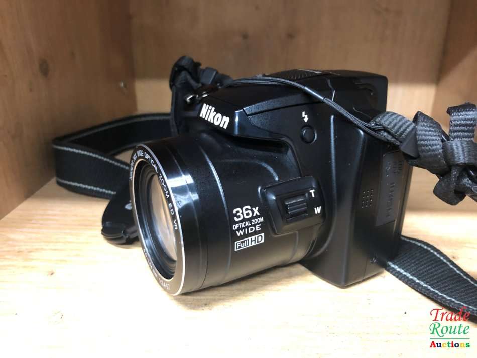 Nikon Coolpix P500 12.1MP Digital Camera with 36x Optical Zoom [ BLACK ]