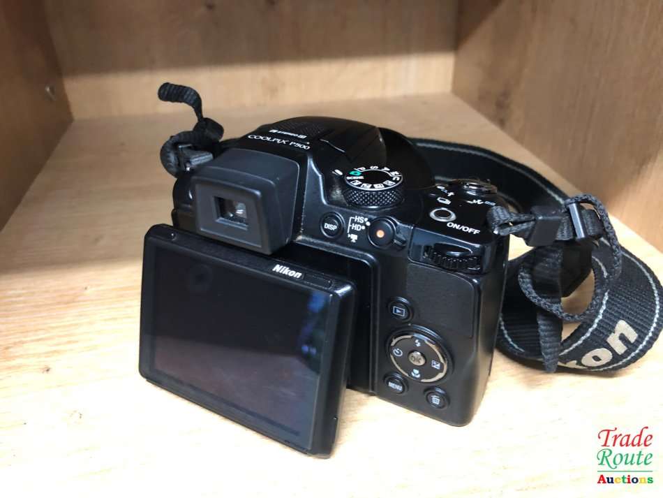 Nikon Coolpix P500 12.1MP Digital Camera with 36x Optical Zoom [ BLACK ]