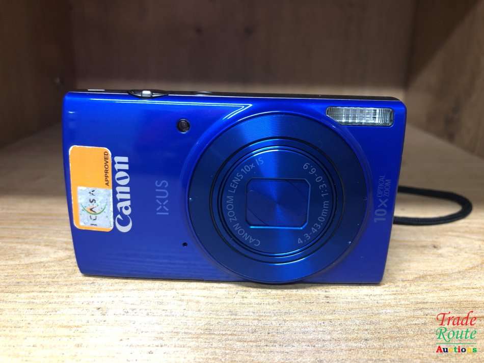 Canon IXUS 190 [Blue] 20MP Digital Compact Camera with 10x Zoom Lens
