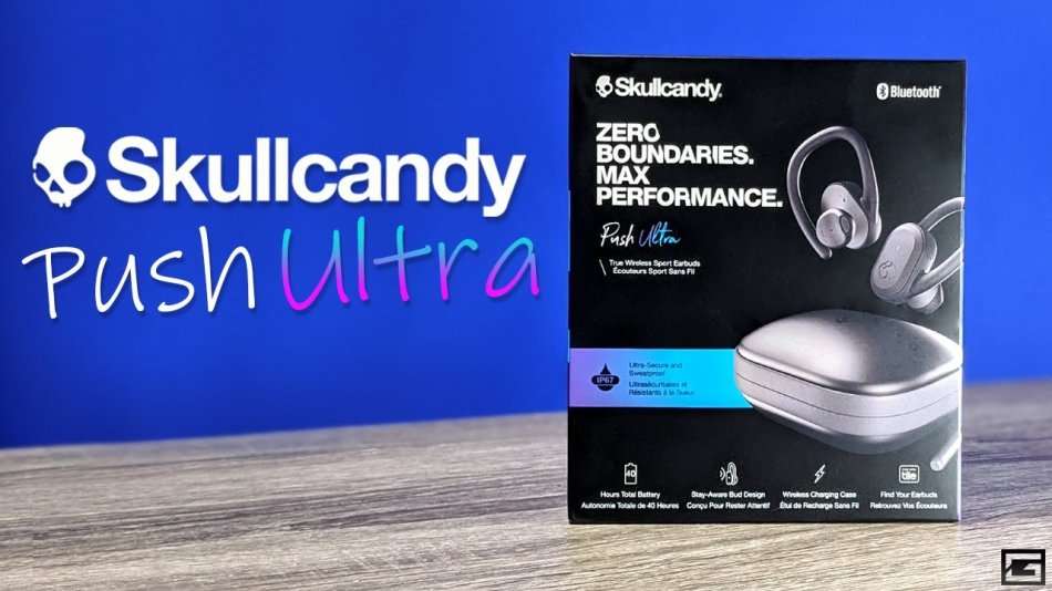Skullcandy Push Ultra True Wireless In-Ear Earbud - True Black - BRAND NEW IN BOX
