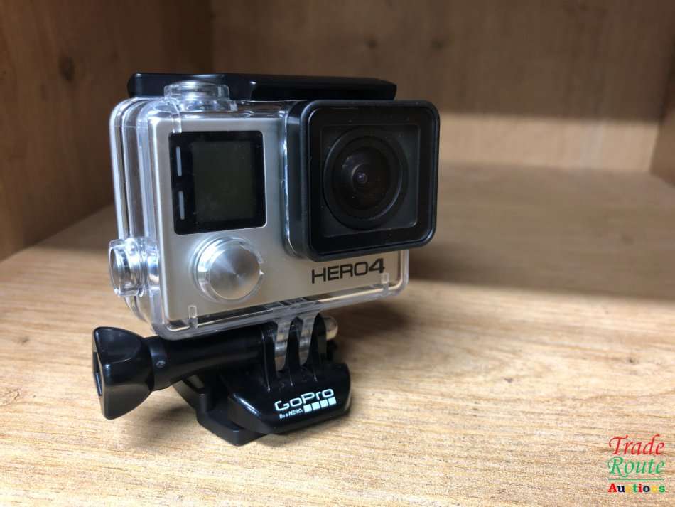 GoPro Hero4 | CHDHX-401 BLACK | 4K VIDEO | Wi-Fi | Comes with LCD attachment -  CASE ALCDB-401