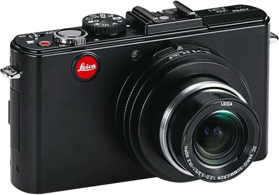 Leica D-LUX5 Compact Digital Camera with Super-Fast f/2.0 Lens, 3.8x Zoom Lens, 3" LCD