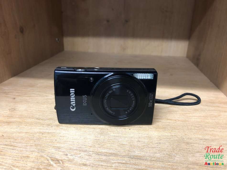 Canon IXUS 190 [Black] 20MP Digital Compact Camera with 10x Zoom Lens WIFI