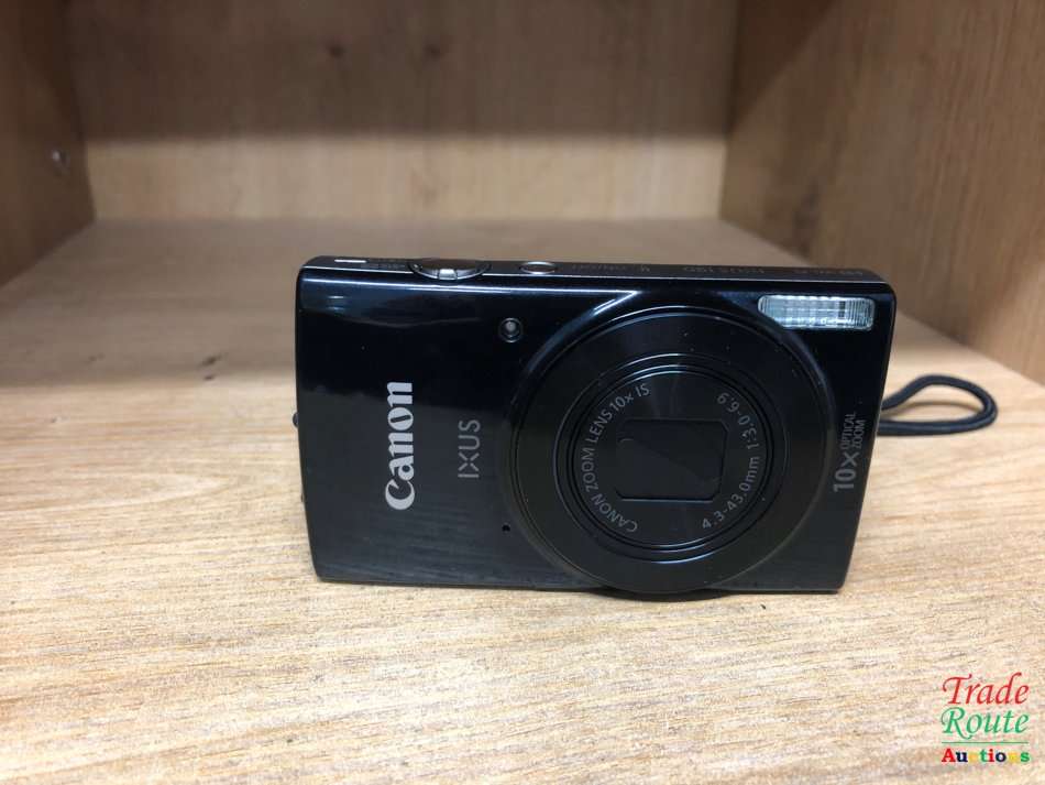 Canon IXUS 190 [Black] 20MP Digital Compact Camera with 10x Zoom Lens WIFI