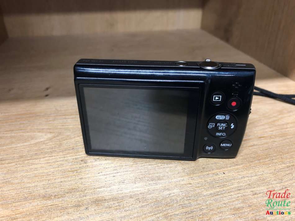 Canon IXUS 190 [Black] 20MP Digital Compact Camera with 10x Zoom Lens WIFI