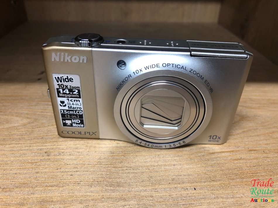 Nikon Coolpix S8000  14.2MP Digital Camera with 10x Optical  Zoom 2.7inch LCD