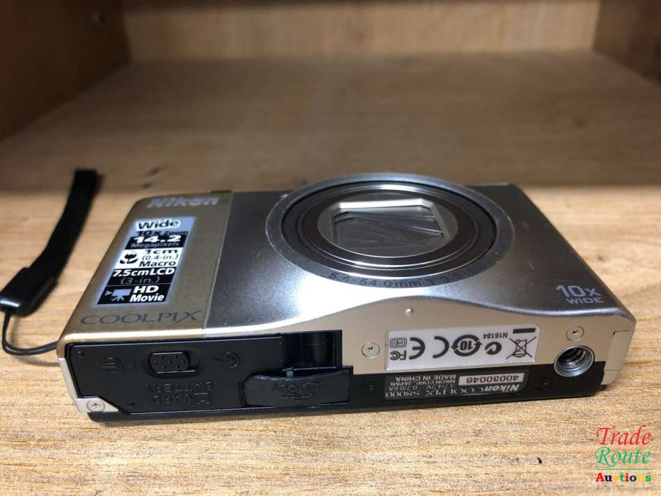 Nikon Coolpix S8000  14.2MP Digital Camera with 10x Optical  Zoom 2.7inch LCD