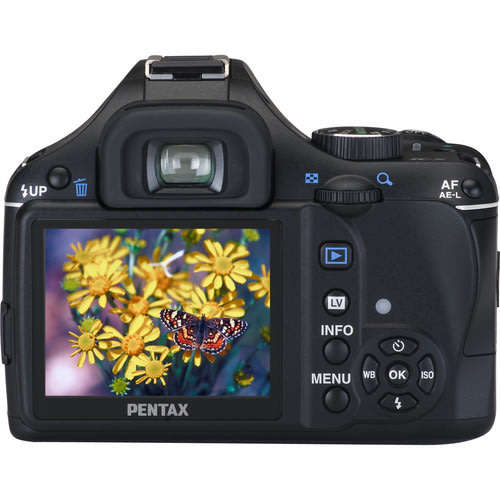 Pentax K-x Digital SLR with 18-55mm Zoom Lens (Black)