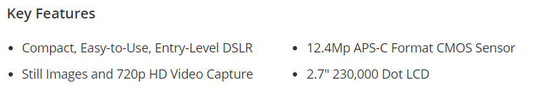 Pentax K-x Digital SLR with 18-55mm Zoom Lens (Black)