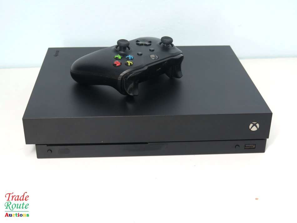 Microsoft Xbox One X 1TB Console (BLACK) Model 1787 + 1 Controller