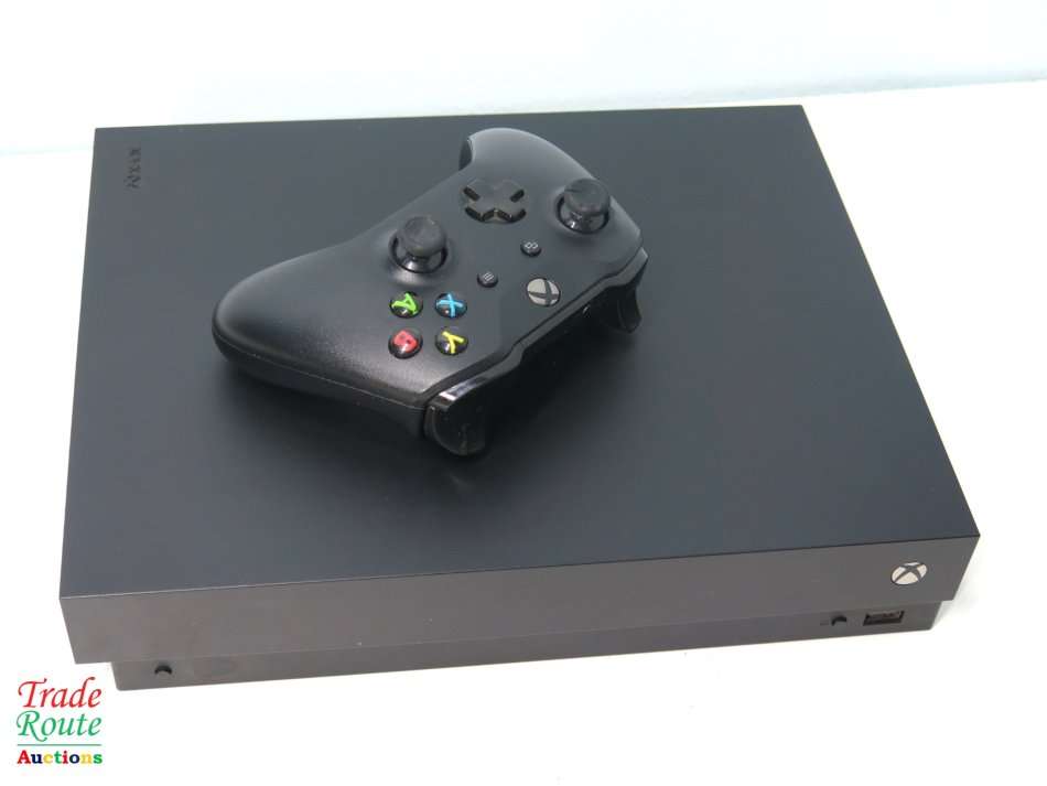 Microsoft Xbox One X 1TB Console (BLACK) Model 1787 + 1 Controller