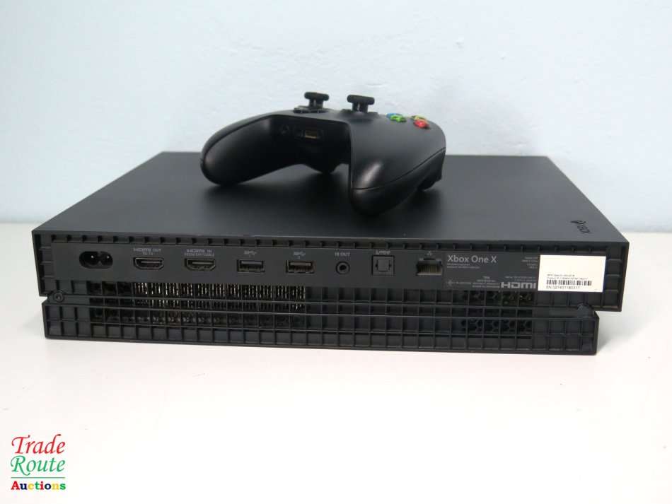 Microsoft Xbox One X 1TB Console (BLACK) Model 1787 + 1 Controller