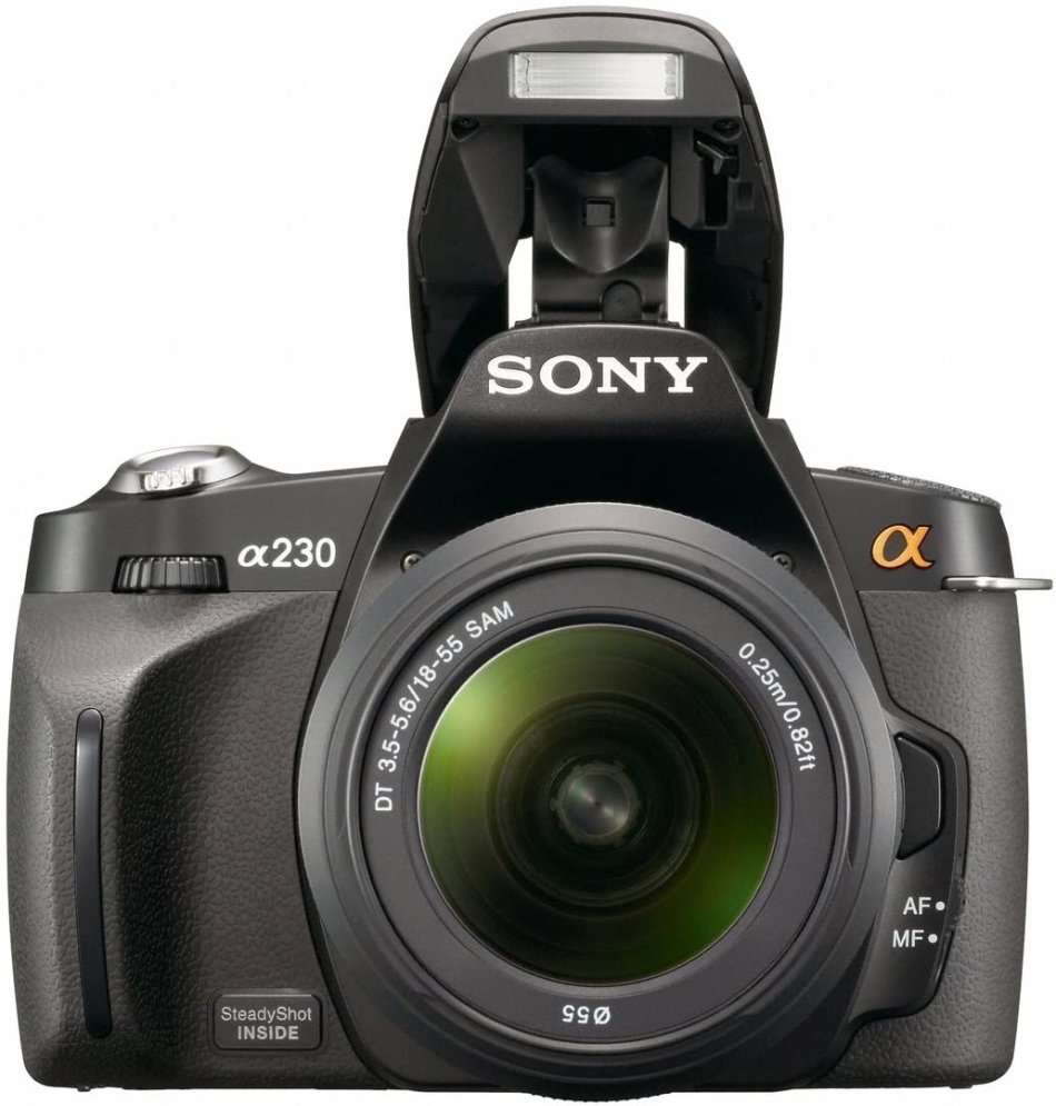 Sony Alpha A230 10.2 MP Digital SLR Camera IS and 18-55mm Lens