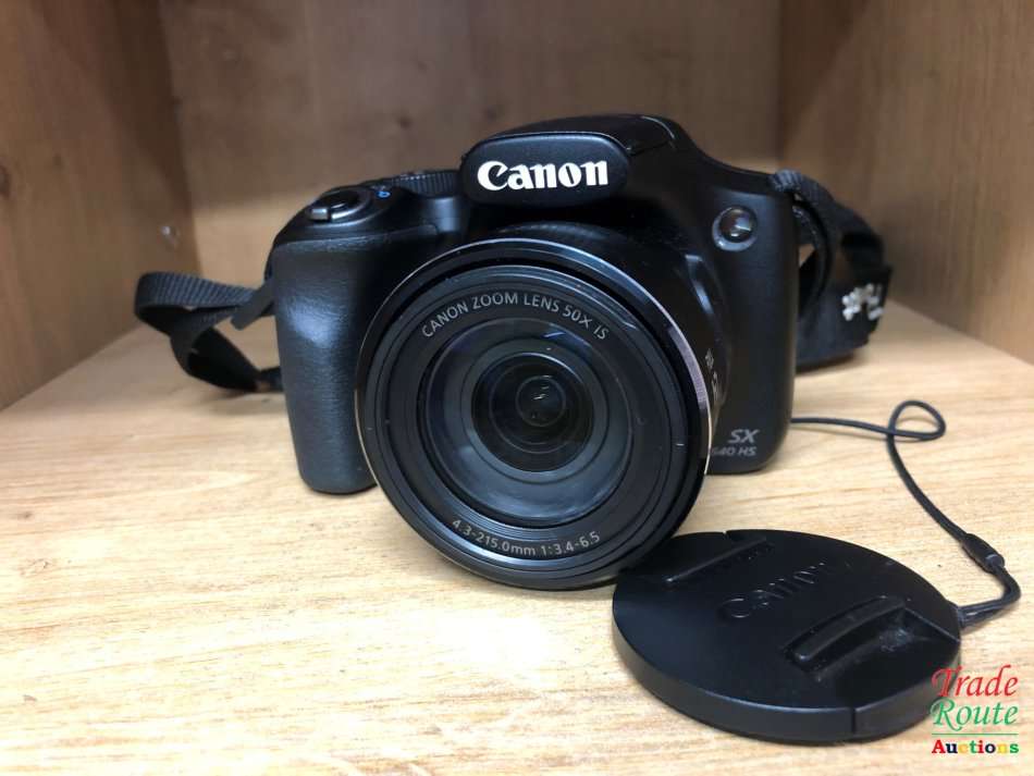 Canon PowerShot SX540HS 20.3MP Digital Camera with 50x Optical Zoom (Black)