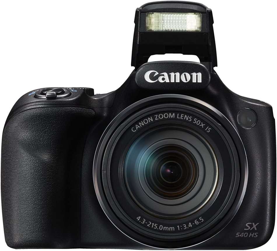 Canon PowerShot SX540HS 20.3MP Digital Camera with 50x Optical Zoom (Black)