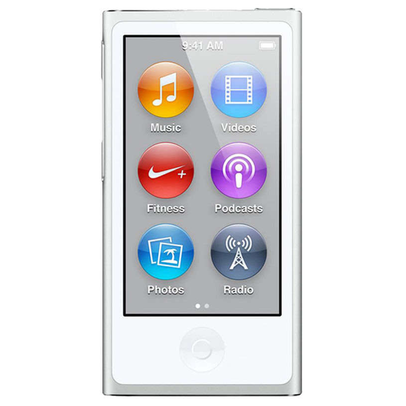 APPLE 16GB IPOD NANO - SILVER (7TH GENERATION) | MD480QB
