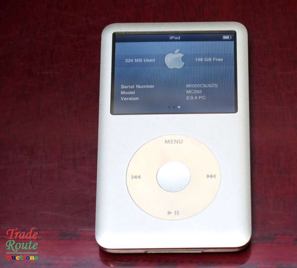 Apple IPod Classic 160GB [ MC293 ] [A1238] [7th Generation] ** IPOD 160GB SILVER 2.5" LCD Screen