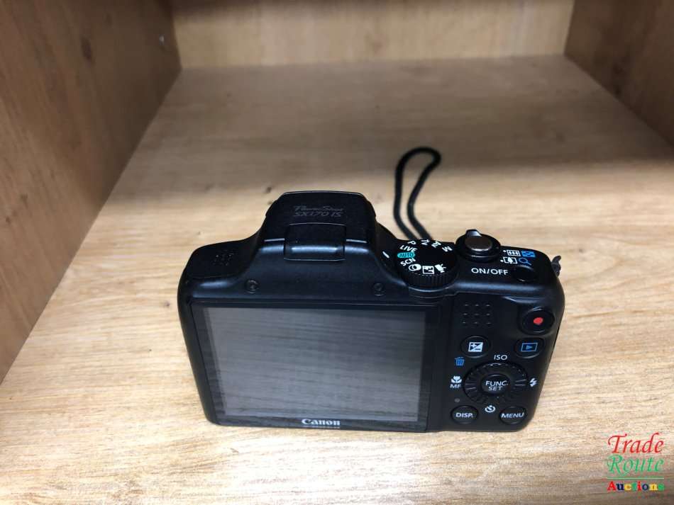 Canon PowerShot SX170 IS 16.0 MP Digital Camera - BLACK