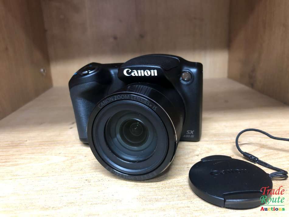 Canon PowerShot SX430 IS Built-in Wi-Fi / NFC Black Digital Camera 20.0MP 45X ZOOM