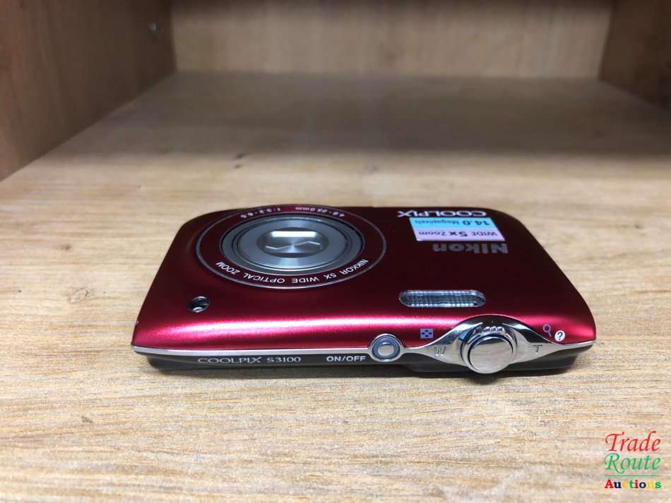 Nikon COOLPIX S3100 14 MP Digital Camera with 5x NIKKOR Wide-Angle Optical Zoom Lens