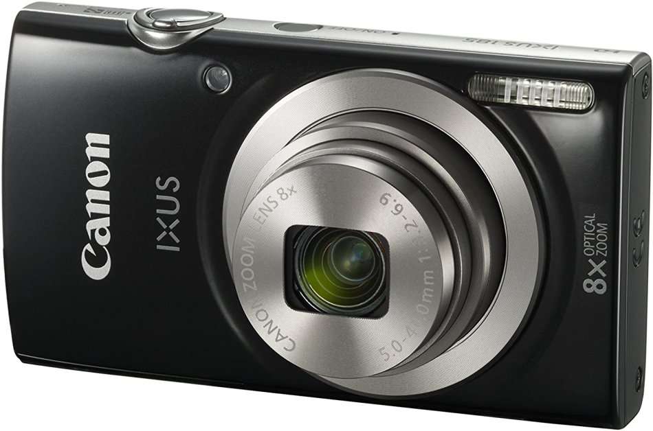 Canon IXUS 185 20 MP Digital Camera [ BLACK ]