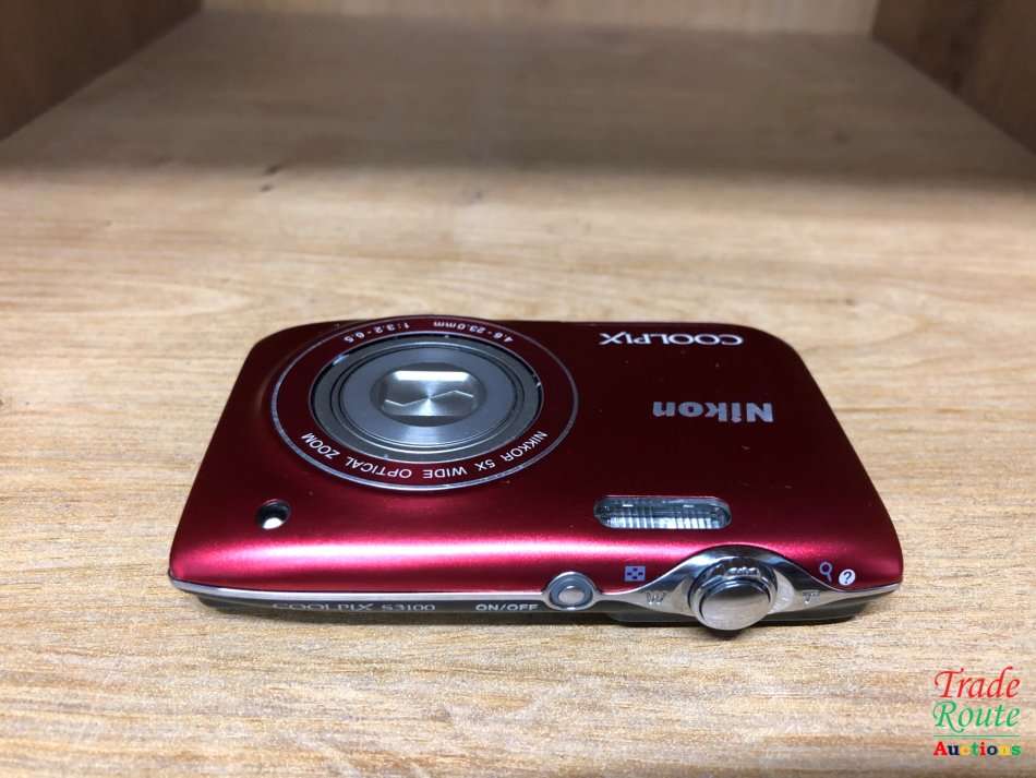 Nikon COOLPIX S3100 14 MP Digital Camera with 5x NIKKOR Wide-Angle Optical Zoom Lens