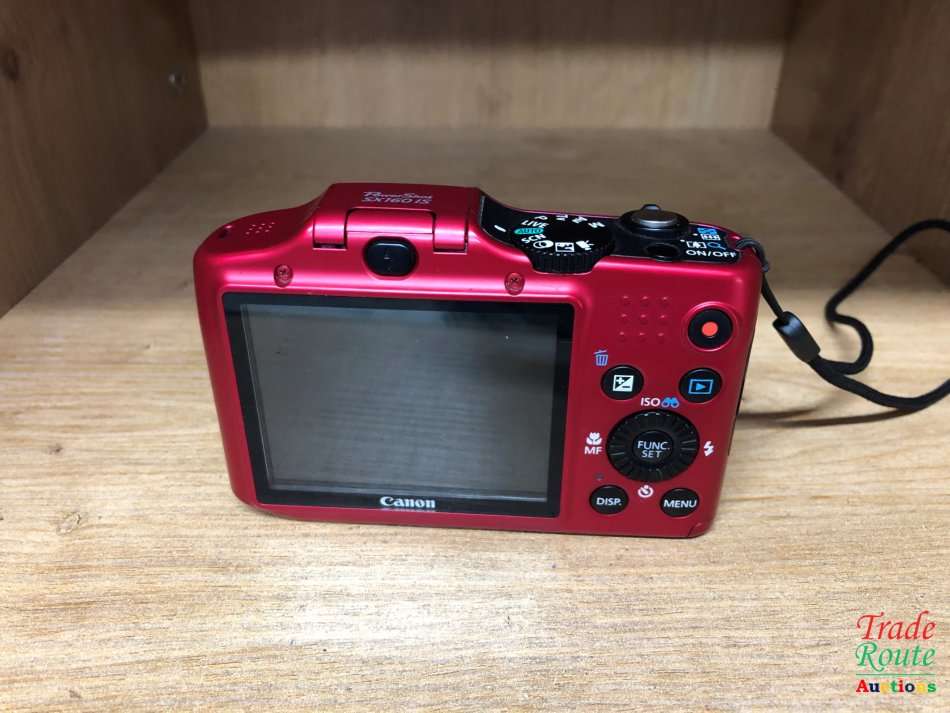 Canon PowerShot SX160 IS 16.0 MP Digital Camera with 16x Wide-Angle Optical Image Stabilized Zoom