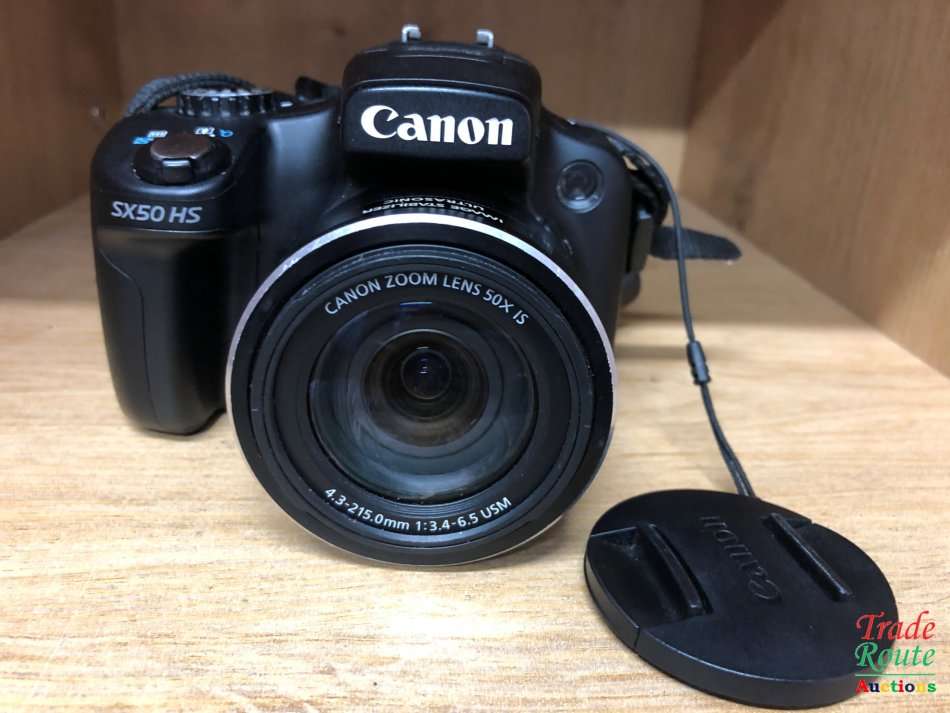 Canon PowerShot SX50 HS DIGITAL CAMERA 24-1200mm IMAGE STABILIZER Lens
