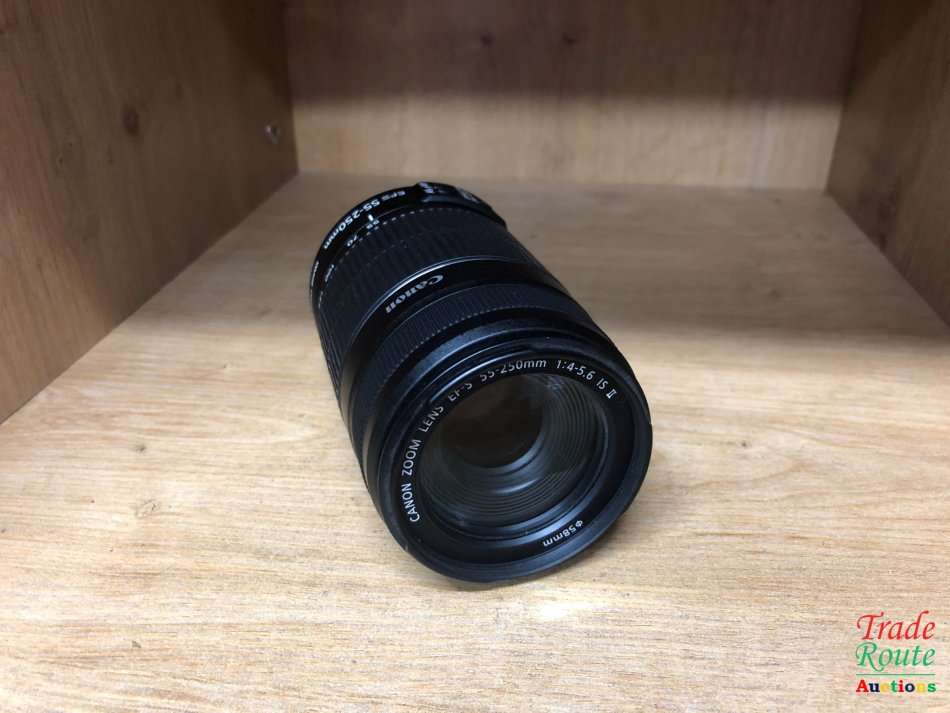 Canon EF-S 55-250m IS (Image Stabilizer) Mark ii Lens for Canon DSLR Cameras