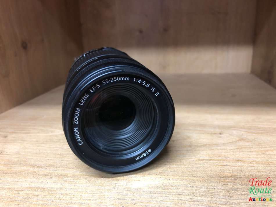 Canon EF-S 55-250m IS (Image Stabilizer) Mark ii Lens for Canon DSLR Cameras