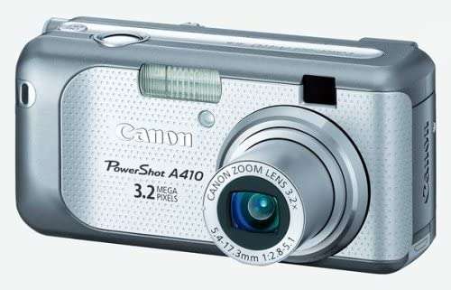 Canon Powershot A410 3.2MP Digital Camera with 3.2x Optical Zoom - IN BOX
