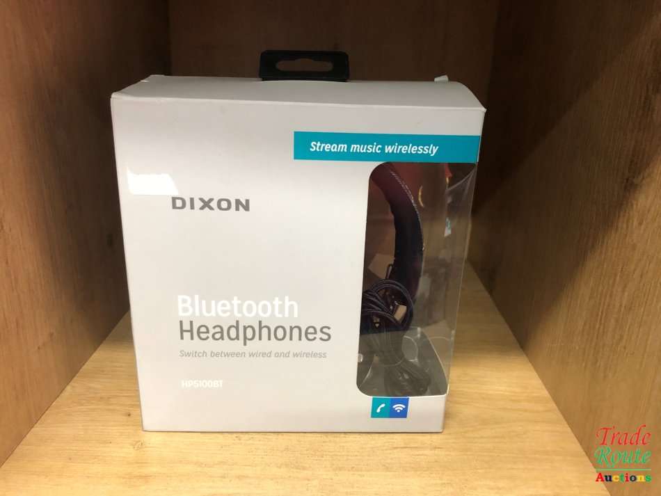 DIXON BLUETOOTH HEADPHONES - HP5100BT - IN BOX