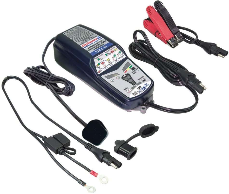 OptiMate 4 - Sealed Microprocessor Desulphating Battery Charger Maintainer Tester 12V
