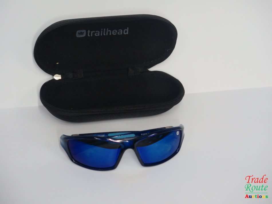 Trailhead EIGER-BLU Polarised Sunglasses - HARD CASE