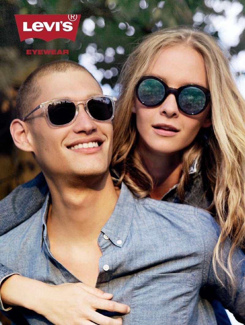 Levi's Ls99032 Polarized Lenses - Red - In Hard Case