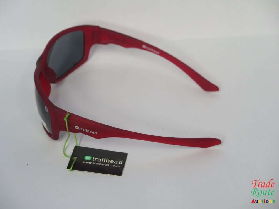 Trailhead MATTERHORN RED Polarised Sunglasses - POUCH