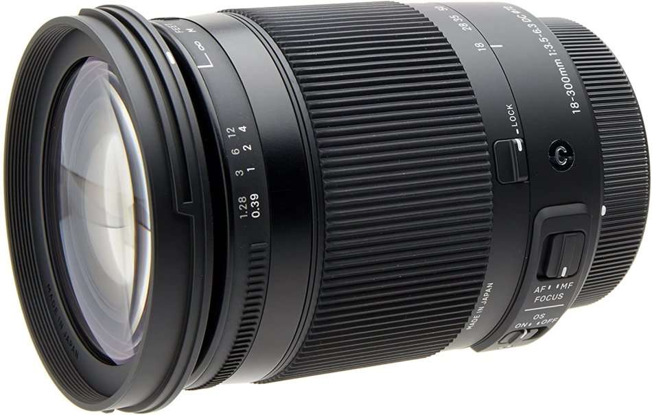Sigma 18-300mm F3.5-6.3 Contemporary DC Macro OS HSM Lens for NIKON