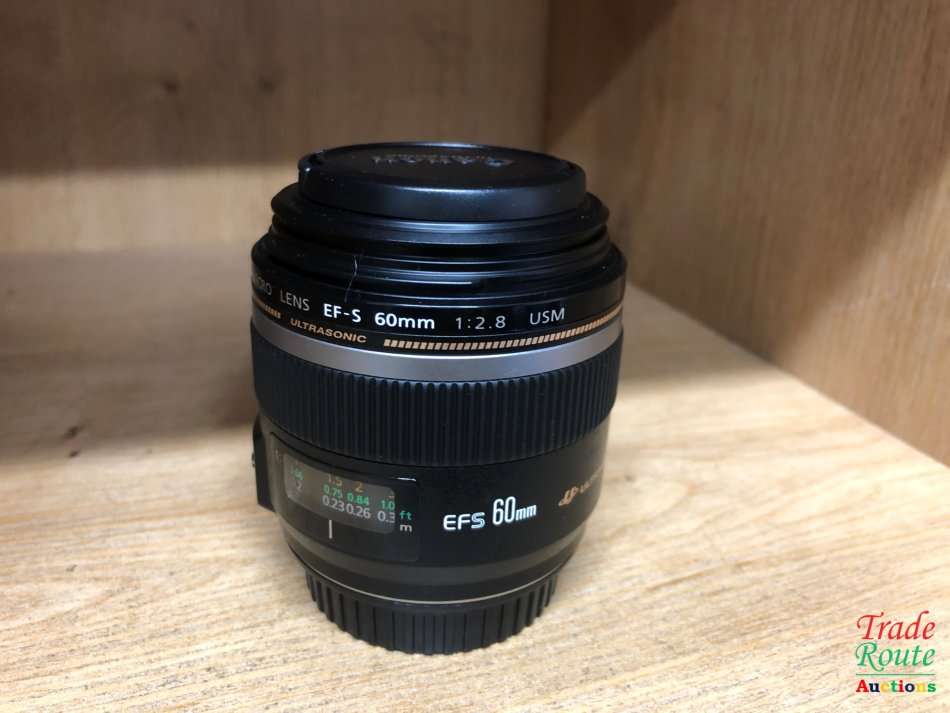 Canon EF-S 60mm f/2.8 USM Lens for Canon DSLR CAMERAS
