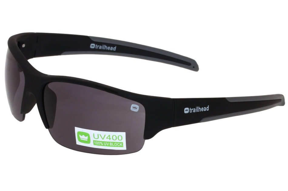 Trailhead LA RUINETTE  BLK - GRY  Polarised Sunglasses - POUCH