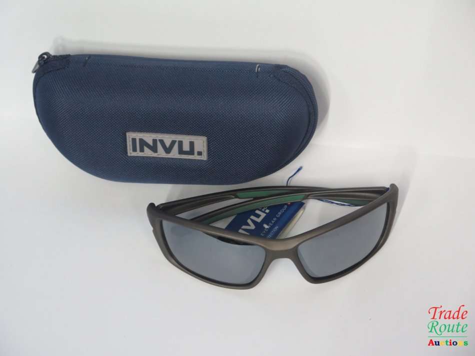 INVU A2505C GREY LENSES POLARIZED Sunglasses - IN HARD CASE