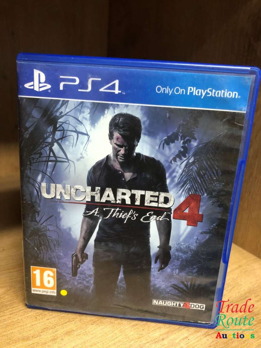 Uncharted 4: A Thief`s End (PS4) -  PlayStation 4 - (PS4 Game)