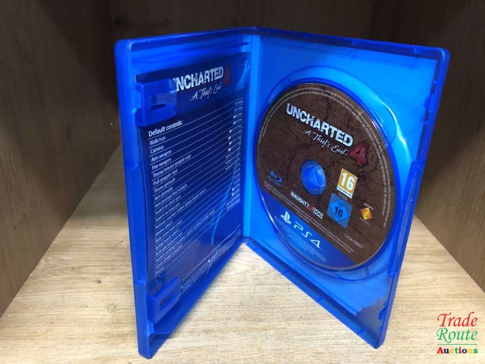 Uncharted 4: A Thief`s End (PS4) -  PlayStation 4 - (PS4 Game)