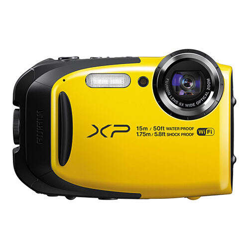Fujifilm FinePix XP Series XP80 16.4MP Digital Camera - Yellow