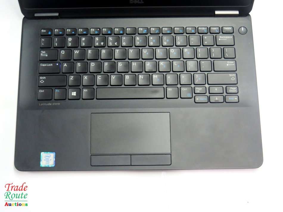 DELL LATITUDE E7270 LAPTOP | CORE i7 6600U 2.6GHz | 16GB RAM | 256GB SSD SOLID STATE | 12.5 inch