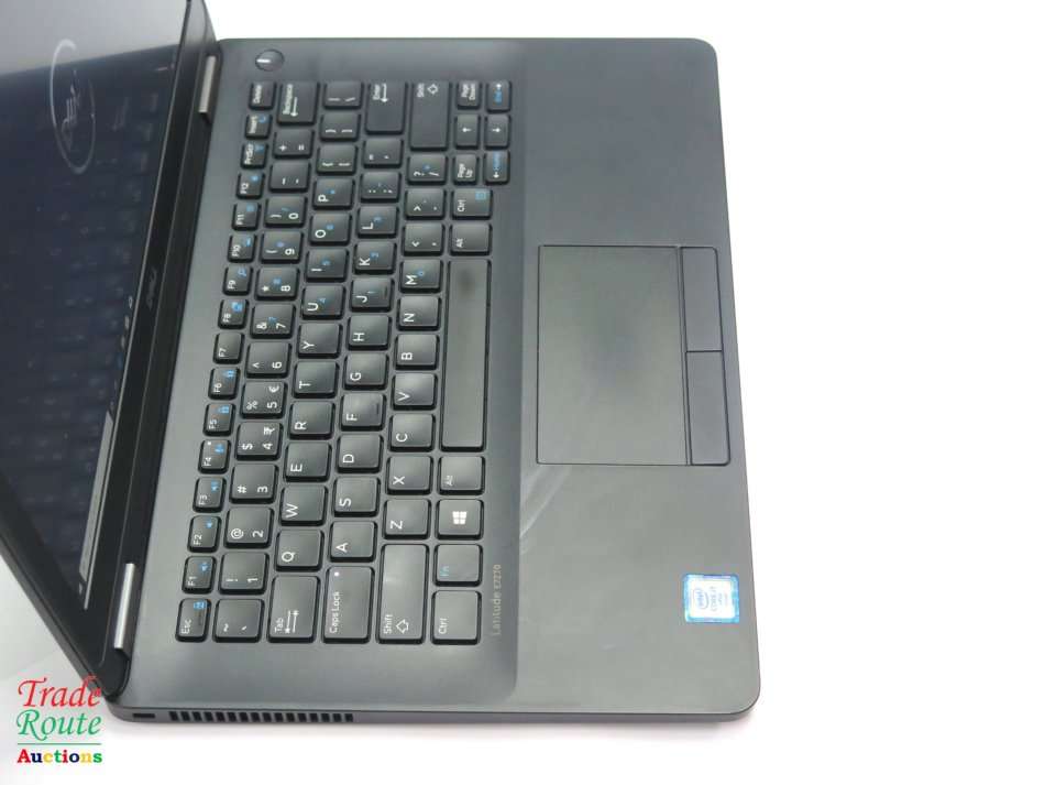 DELL LATITUDE E7270 LAPTOP | CORE i7 6600U 2.6GHz | 16GB RAM | 256GB SSD SOLID STATE | 12.5 inch